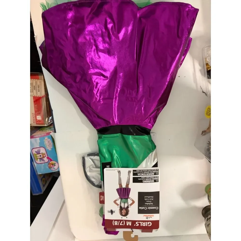 Way to Celebrate cosmic cutie girls space costume size Med (7/8)